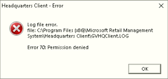 microsoft dynamics rms interstore transfer list not working